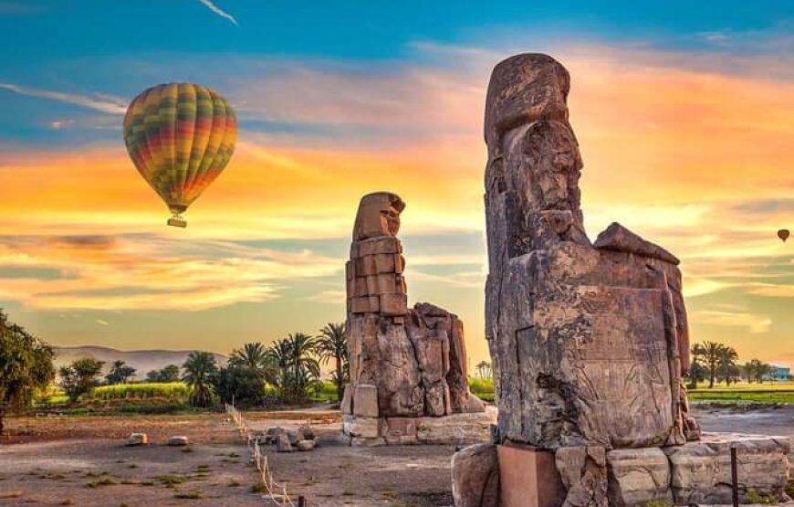 VIP Heißluftballon Luxor Über Nacht Ausflug mit Übernachtung