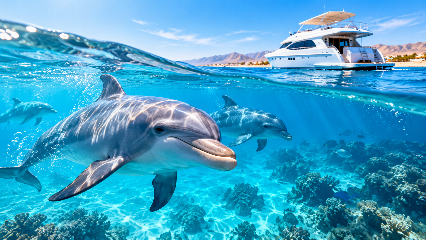 Dolphin VIP Tour in Hurghada
